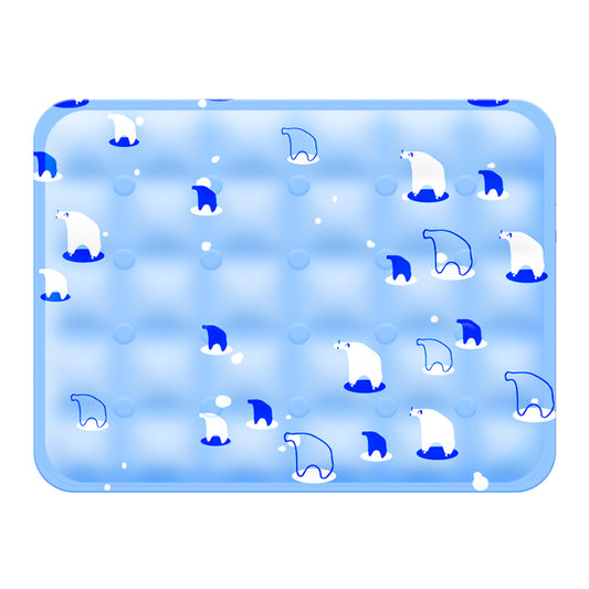 CoolRest Pro cooling mat shown in two sizes for small and large pets