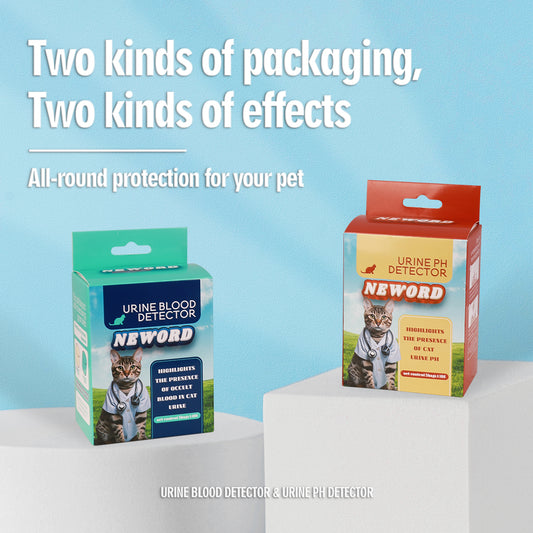Cat Litter Self Checking Particles - lifestyle view showing product in real-world pet use