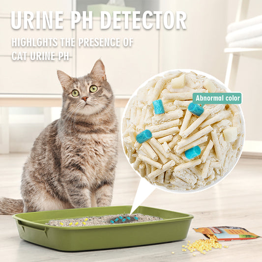 Cat Litter Self Checking Particles - hero product photo showing full item on clean background