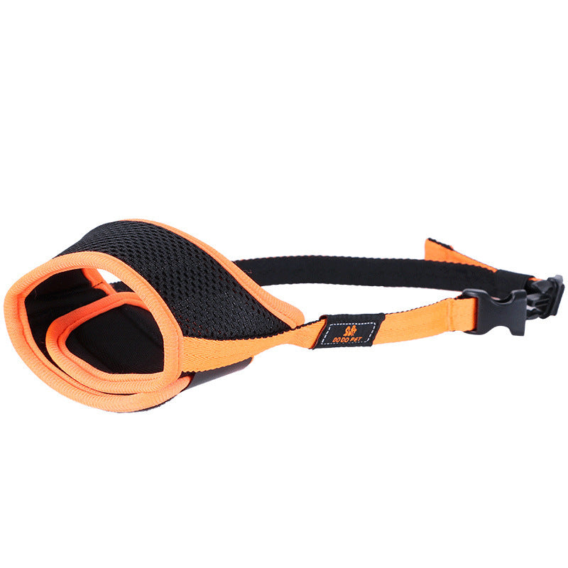 Anti-Scavenging Mouth Cover for Large Dogs (Pet Muzzles) - lifestyle view showing product in real-world pet use
