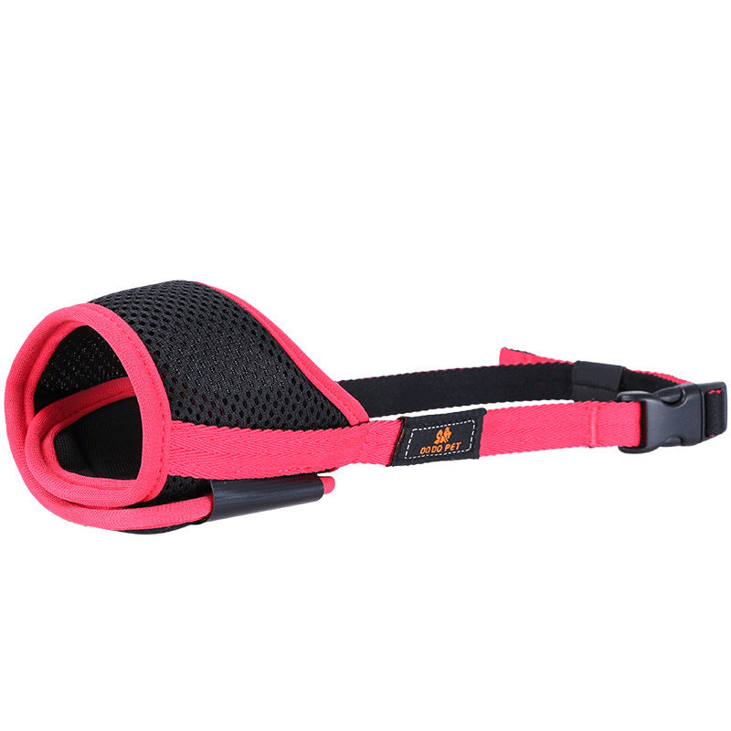 Anti-Scavenging Mouth Cover for Large Dogs (Pet Muzzles) - key features and selling points infographic